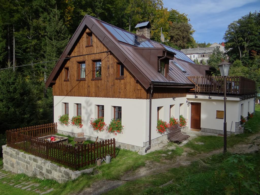 Penzion Pod Kopcem Janov nad Nisou Kültér fotó